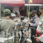 Sinergitas TNI-Polri dan Satpol PP di Gowa Terus Berikan Himbauan Protokol Kesehatan ke Warga