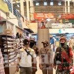 Protokol kesehatan di Pasar Koja Baru Dicek