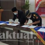 Kemenkumham Sulsel Tandantangi MoU Kekayaan Intelektual Dengan kanwil Bea dan Cukai