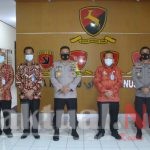 Kakanwil Kemenkumham Sulsel Sambangi Dansat Brimob Polda Sulsel