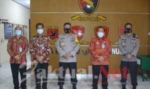 Kakanwil Kemenkumham Sulsel Sambangi Dansat Brimob Polda Sulsel
