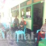 Sinergitas TNI-POLRI, Kapolsek Parangloe Polres Gowa Koordinasi Koramil 1409-02 Parangloe/Gowa