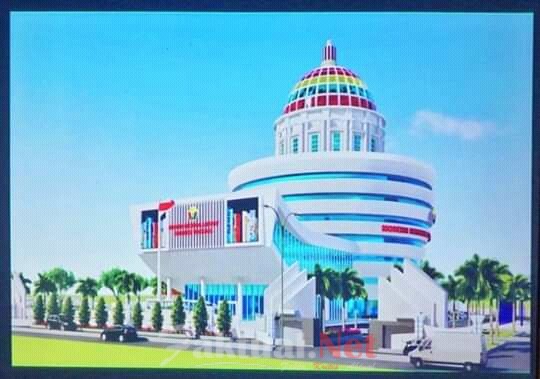 Master Plan gedung perpustakaan modern Provinsi Sultra