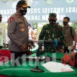 Kapolda Metro Jaya Bersama Pangdam Jaya Tinjau Operasi Yustisi Di Jalan Danau Sunter Selatan