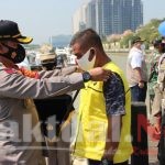 Kapolres Kepulauan Seribu Pimpin Peresmian Timsus Penindak Pelanggar Prokes Covid 19 Polres Kepulauan Seribu