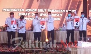 Paslon RAG-SS Dipastikan Maju di Pilkada Konsel Dengan Nomor Urut 1