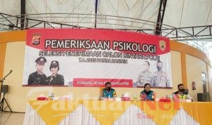 Polda Banten Gelar Test Psikologi Gelombang I Bintara Polri dan Kompetensi Khusus TA 2020