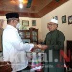 Ali Ibrahim Berikan Bantuan Ke Panitia Pembangunan Mesjid Kelurahan Guraping