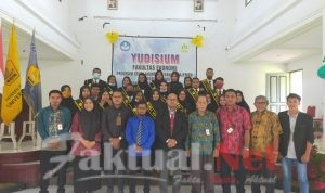 Mahasiswa Fakultas Ekonomi  Universitas NUKU Gelar Yudisium