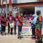 Sukseskan Program Kemendes, Sekdes Bontotangnga Launching Gerakan Setengah Milyar Masker