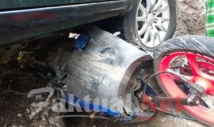 Oknum Aparat Desa Datara Tabrak Pengendara Motor Asal Jeneponto