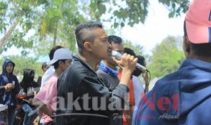 Aliansi Pemuda Mahasiswa Kaledupa Gelar Demonstrasi Tolak Money Politik