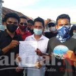 Aliansi Pemuda Kaledupa Sambut Paslon HATI Dengan Aksi Tolak Money Politik