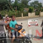 Ops Pendisiplinan Protkes, Polsek Cipocok Jaya Bagikan Ratusan Masker