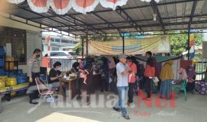 Bantuan Sosial Tunai, Polsek Pabuaran Pantau Delapan Lokasi