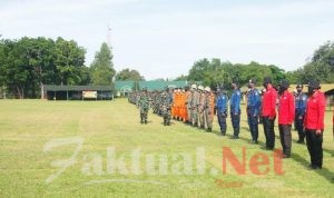 Tingkatkan Kemampuan Penanggulangan Bencana, Korem 143/HO Gelar Latihan Gabungan