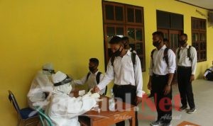 Korem 143, Persit KCK dan KONi Sultra Sumbang Rapid Test Gratis Pada Calon Prajurit