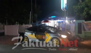 Cegah Tindak Kriminal, Personil Polsek Galsel Rutin Patroli Blue Light