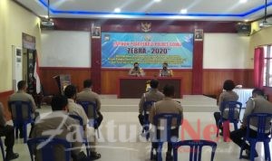 Polres Gowa Gelar Latihan Praoperasi Zebra 2020, Ini Penekanan Kapolres Gowa