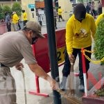 Kompak, Wakapolres Gowa Ajak Personilnya Ramai-Ramai Laksanakan Kerja Bakti