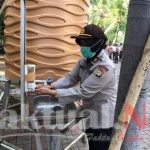Cegah Penyebaran Covid-19, Polres Kep Seribu Terapkan Aturan Prokes
