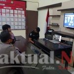 Kapolres Sinjai Beri Arahan Personel Polsek Jajaran Via Zoom Meetings