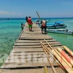 Menanti T.A 2021, Dermaga Pulau Kambuno “Rusak” Warga Gelar Open Donasi