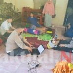 Kanit Laka Sat Lantas Polres Gowa, Kunjungi Rumah Korban dan Saksi