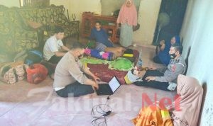 Kanit Laka Sat Lantas Polres Gowa, Kunjungi Rumah Korban dan Saksi