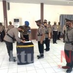 Kapolres Sinjai Pimpin Upacara Serah Terima Jabatan