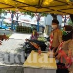Polsek Kep Seribu Utara Ajak Pramuka Jadi Pelopor Prokes