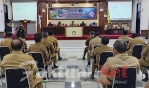 Kapolres Gowa Hadiri Coffe Morning Bersama Forkopimda Gowa