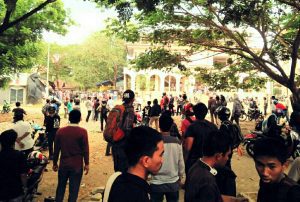 Ribuan Mahasiswa UINAM Terlibat Bentrok Antar Fakultas