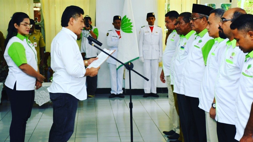Ali Ibrahim Jabat Ketua DPD HKTI Kota Tikep