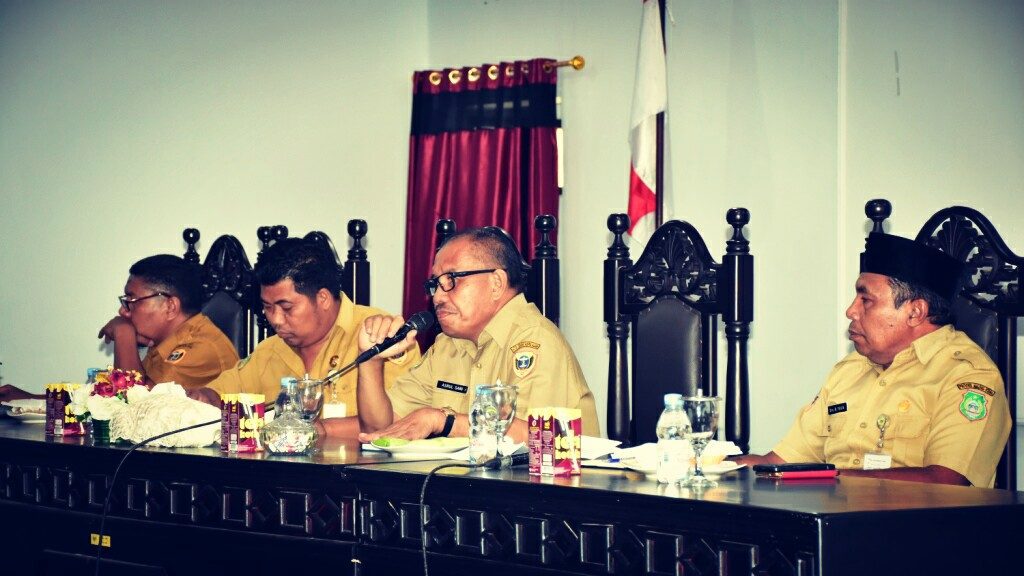 Sekda Tikep Pimpin Rapat Renja 2020