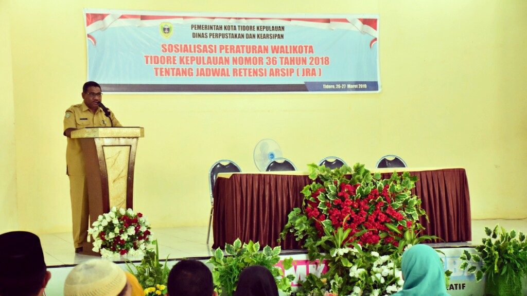 Dinas Perpustakaan dan Kearsipan Gelar Sosialisasi JRA