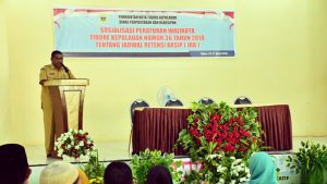 Dinas Perpustakaan dan Kearsipan Gelar Sosialisasi JRA