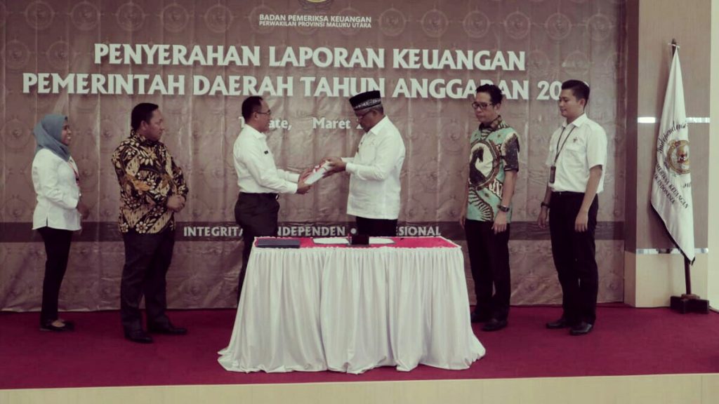 Pemkot Tikep Serahkan LKPD 2018 Ke  BPK