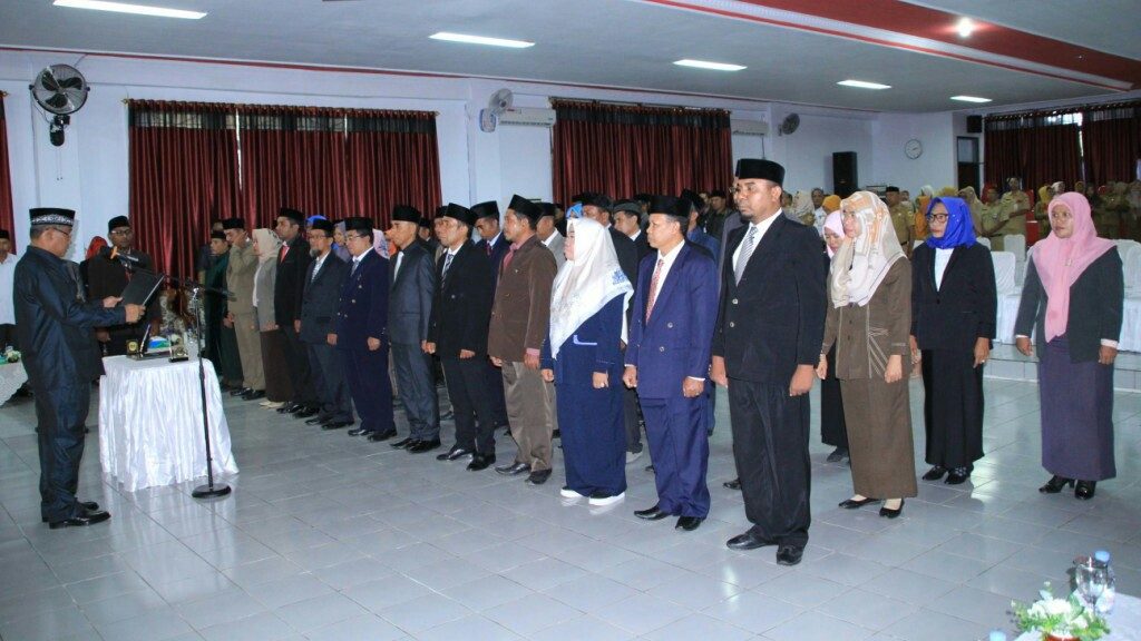 40 Pejabat Administrator dan pengawas lingkup Tikep Resmi Dilantik