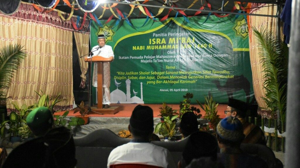 Desa Akesai Peringati Isra Mi’raj