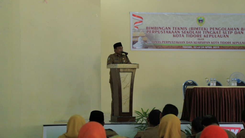 Dinas Perpustakaan dan Kearsipan Gelar Bimtek Pengelolaan Kualitas Perspustakaan Sekolah