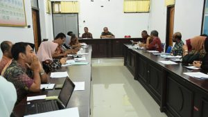 Sekda Pimpin Rapat Terkait Target dan Realisasi PAD 2019