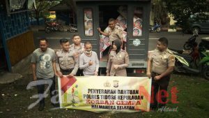 Polres Tikep Dan KPU Berikan Bantuan Untuk Korban Gempa Halsel