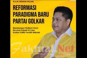 Ridwan Hisjam: “Munas Golkar 2019, Tak Ada Izin Dari Jokowi, Airlangga Bakal Langgar UU