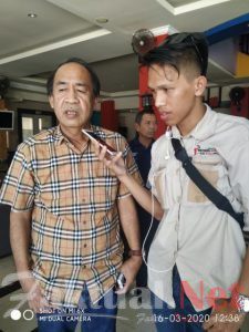 Pimpinan redaksi sulsel faktual.net, wawancara dengan ketuaa dpw pan sulsel