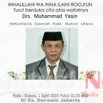 Sekda Butur Akan Dimakamkan Di Jakarta
