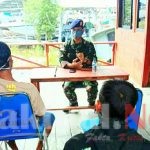 Antisipasi Covid-19, Dansatrol Lantamal XI Merauke Sosialisasi Bersama Para Nelayan