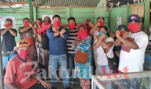 Sigap Antisipasi Covid-19, SAMURAI Pimpin Pembagian Ratusan Masker Di Kecamatan Gu