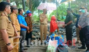 Kades Batunawana Apresiasi Jiwa Sosial Bupati Buteng dan Kapolsek Mastim
