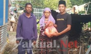Koordinator ISKINDO Buteng Santuni Warga Kurang Mampu